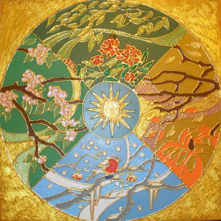 Mandala Zbavte sa viny 40x40 cm